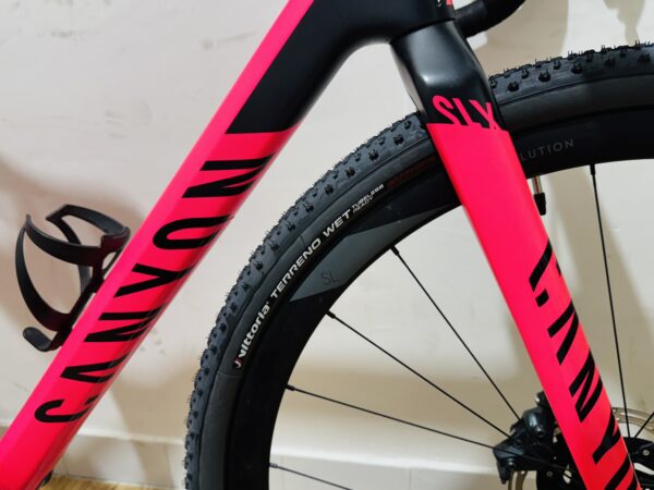Canyon Inflite CF SLX 9 Super Pink edition, Sram Force eTap AXS 1x12 -GEO Cross Pro (S/55) - Image 2
