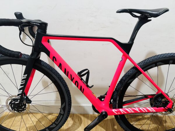 Canyon Inflite CF SLX 9 Super Pink edition, Sram Force eTap AXS 1x12 -GEO Cross Pro (S/55) - Image 21