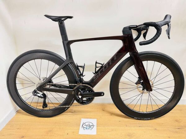 Újszerű Scott Foil RC30 Disc, Shimano Ultegra di2 12s, Syncros Carbon kerékszett(M) - Image 17