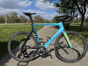 Giant Propel Advanced Carbon, Shimano Ultegra di2, Mavic Cosmic Carbon kerékszett (60)