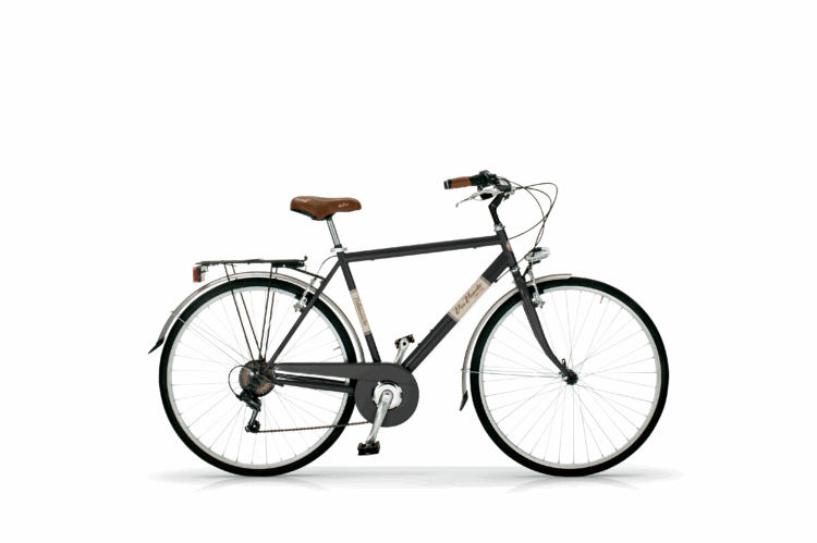 Via Veneto Allure Man 28", Nero Polvere di Caffé 6V