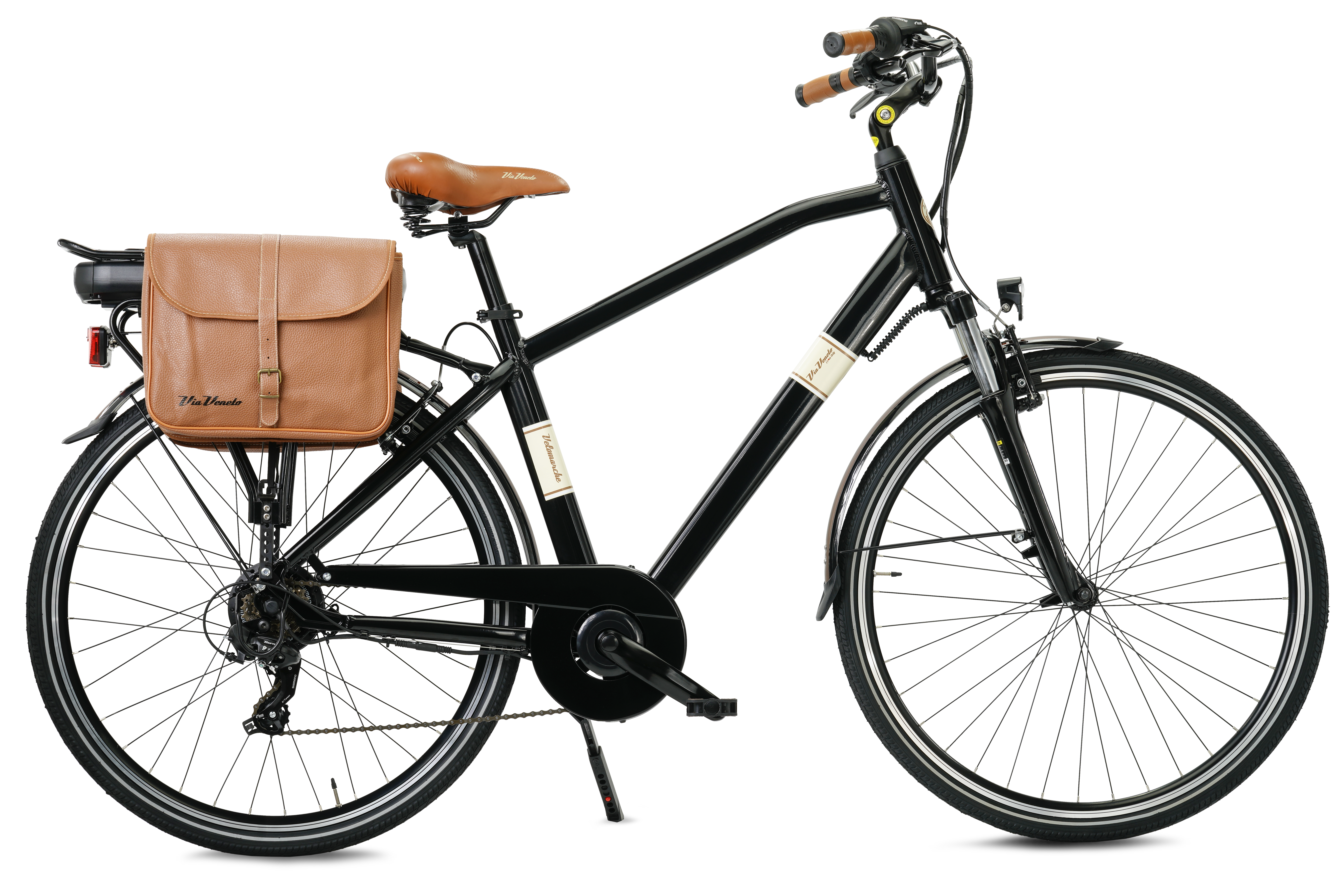Via Veneto Classic E-bike Man 28" Nero