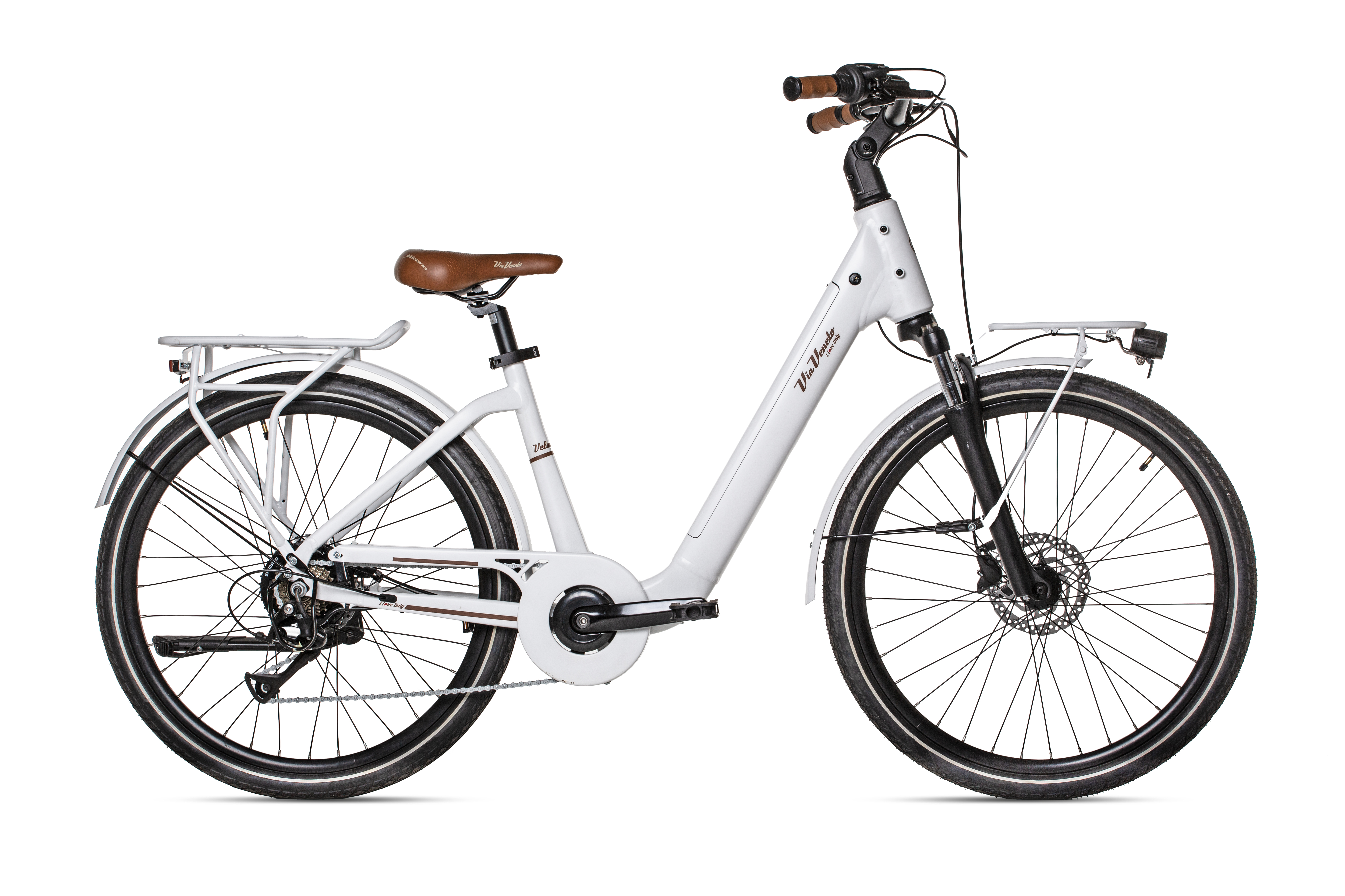 Via Veneto Amata E-bike 28" Bianco Zucchero