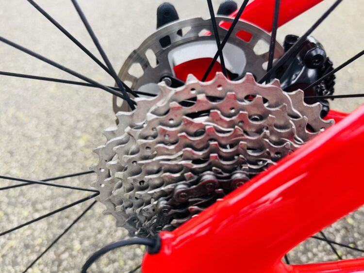 (használt) 2024-es Trek Madone SLR7 Gen7, Bontrager Aeolus Carbon Kerékszett (50) - Image 4