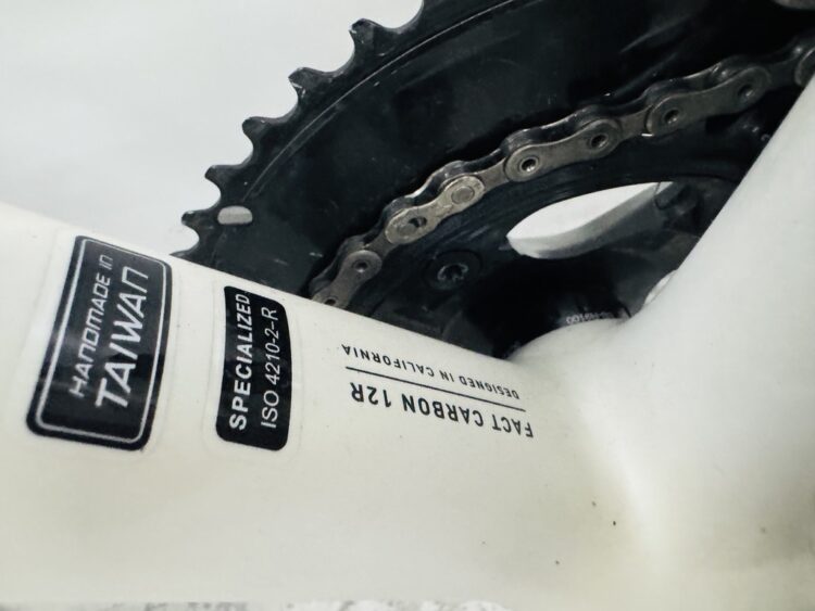 Specialized S-Works (használt) SL8, Shimano Dura Ace di2 12s, Roval Rapide Carbon (52) - Image 3
