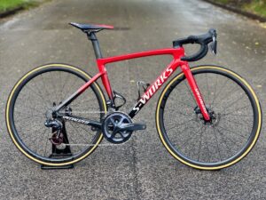 (használt) Specialized S-Works Tarmac SL7, Shimano Ultegra di2, Breva Carbon kerékszett (52)