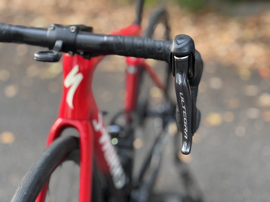 (használt) Specialized S-Works Tarmac SL7 Disc, Shimano Ultegra di2, Ceramicspeed, 4iii wattmérő, Fulcrum kerékszett (52) - Image 9