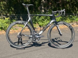 (használt) Giant Propel Advanced 0, Shimano Ultegra di2 11s, SL1 Carbon kerékszett (L)