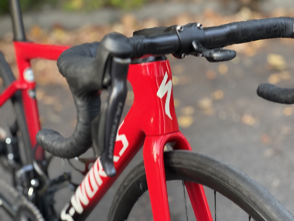 (használt) Specialized S-Works Tarmac SL7 Disc, Shimano Ultegra di2, Ceramicspeed, 4iii wattmérő, Fulcrum kerékszett (52) - Image 8