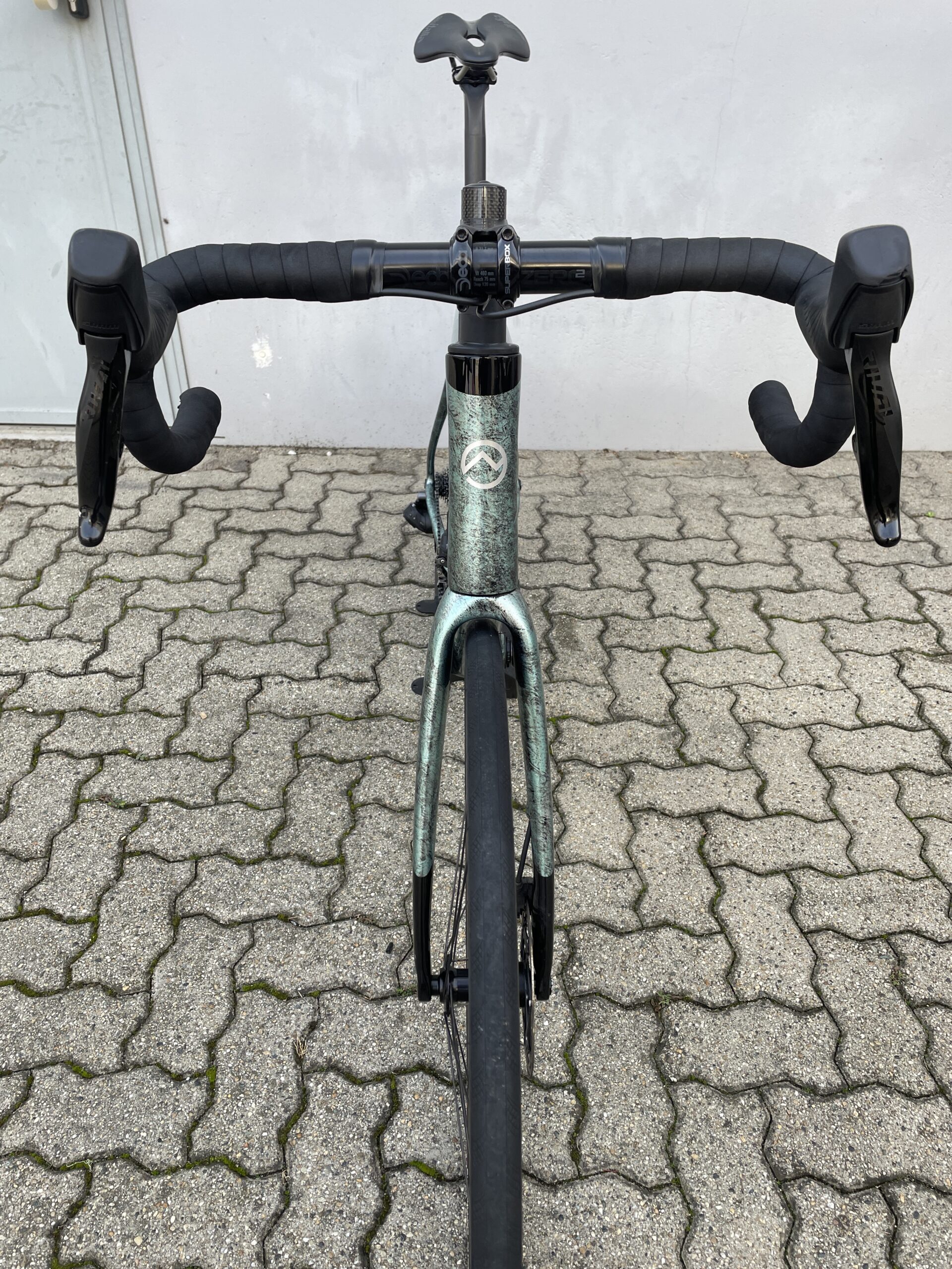 (használt) Officine Mattio OM 1S Carbon országúti kerékpár, Sram Force/Rival eTap AXS, OM Carbon kerékszett (58) - Image 5