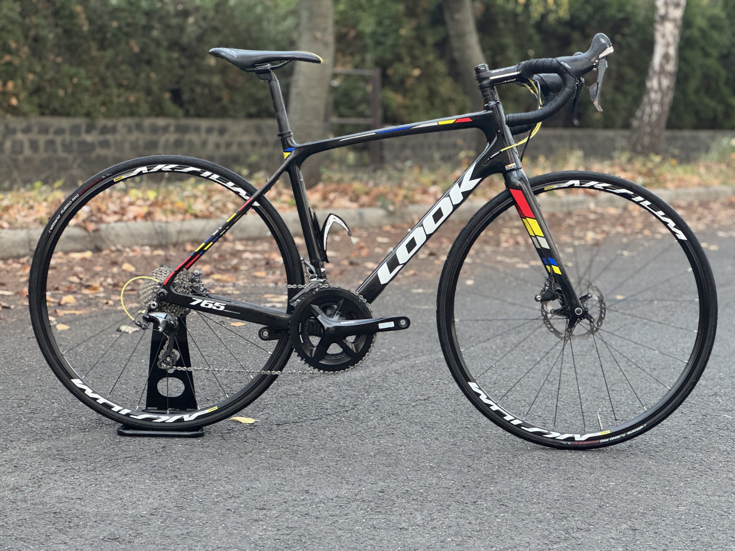 (használt) Look 765 Disc Carbon országúti, Shimano Ultegra, Mavic Aksium (51cm)