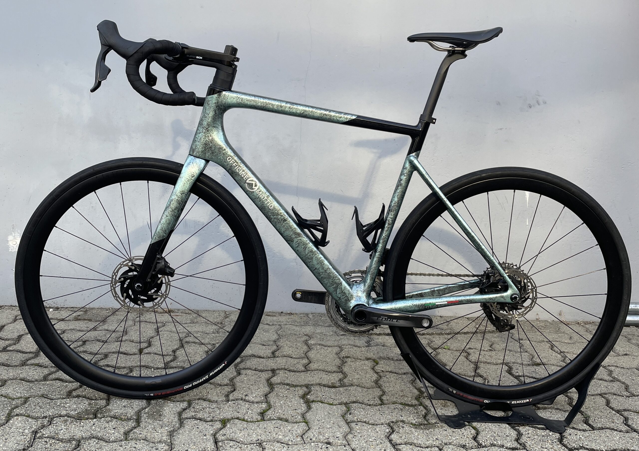 (használt) Officine Mattio OM 1S Carbon országúti kerékpár, Sram Force/Rival eTap AXS, OM Carbon kerékszett (58) - Image 7