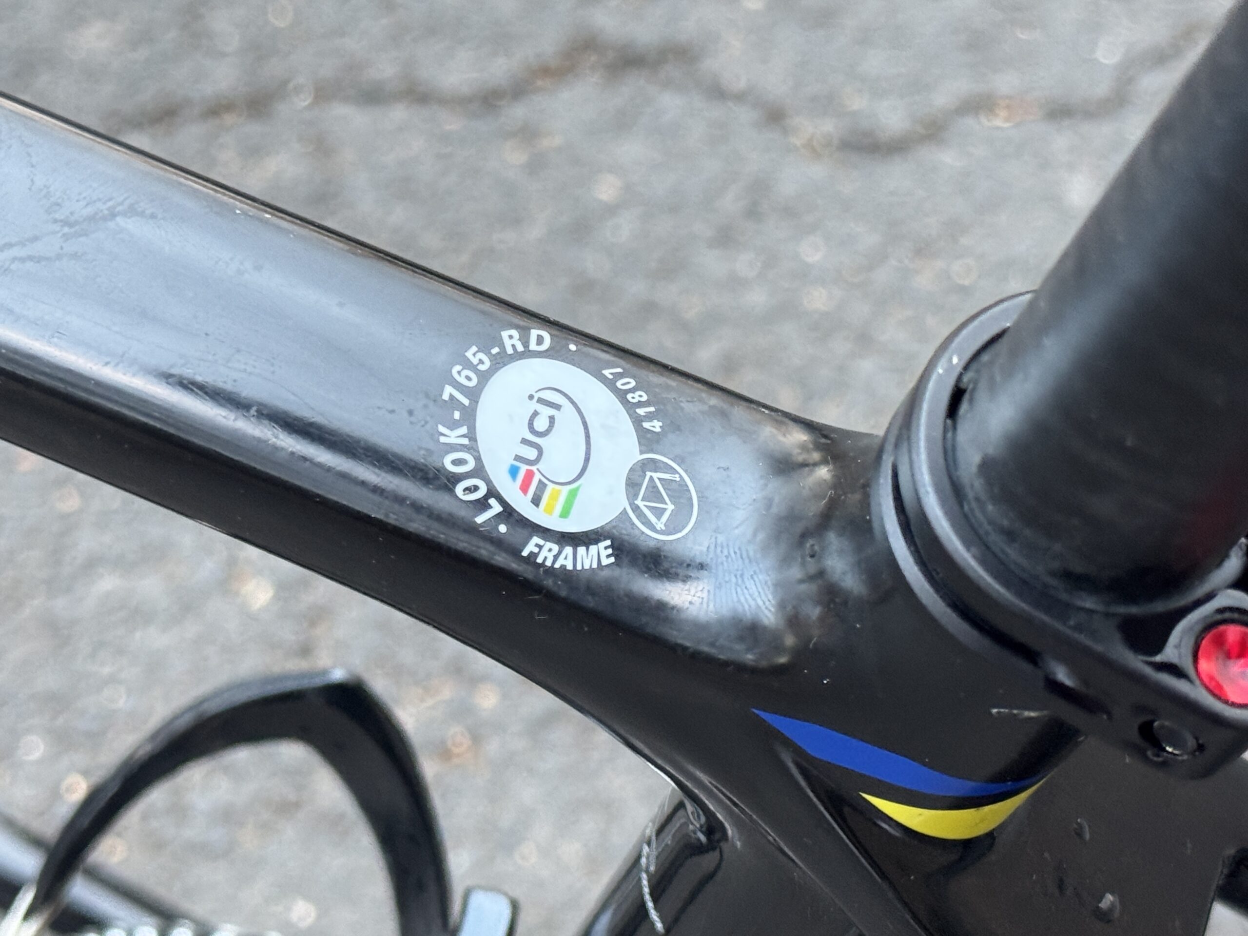 (használt) Look 765 Disc Carbon országúti, Shimano Ultegra, Mavic Aksium (51cm) - Image 8