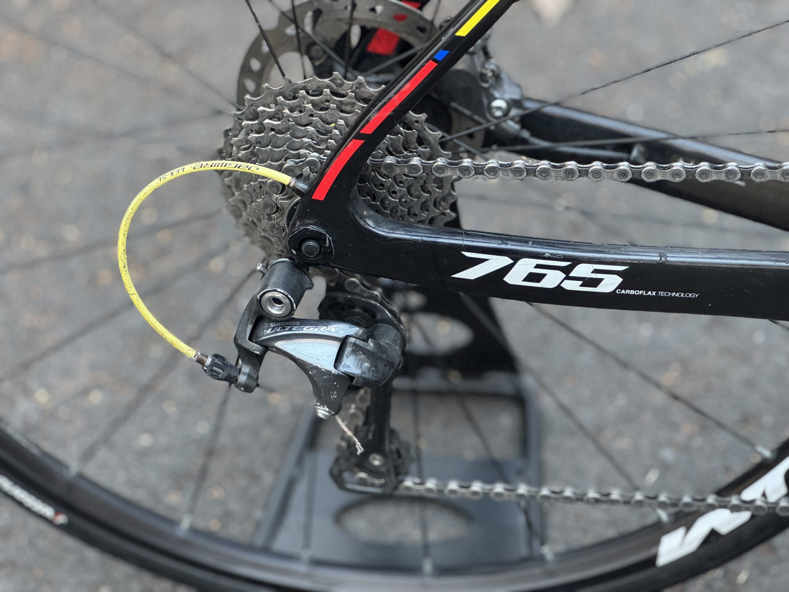 (használt) Look 765 Disc Carbon országúti, Shimano Ultegra, Mavic Aksium (51cm) - Image 13