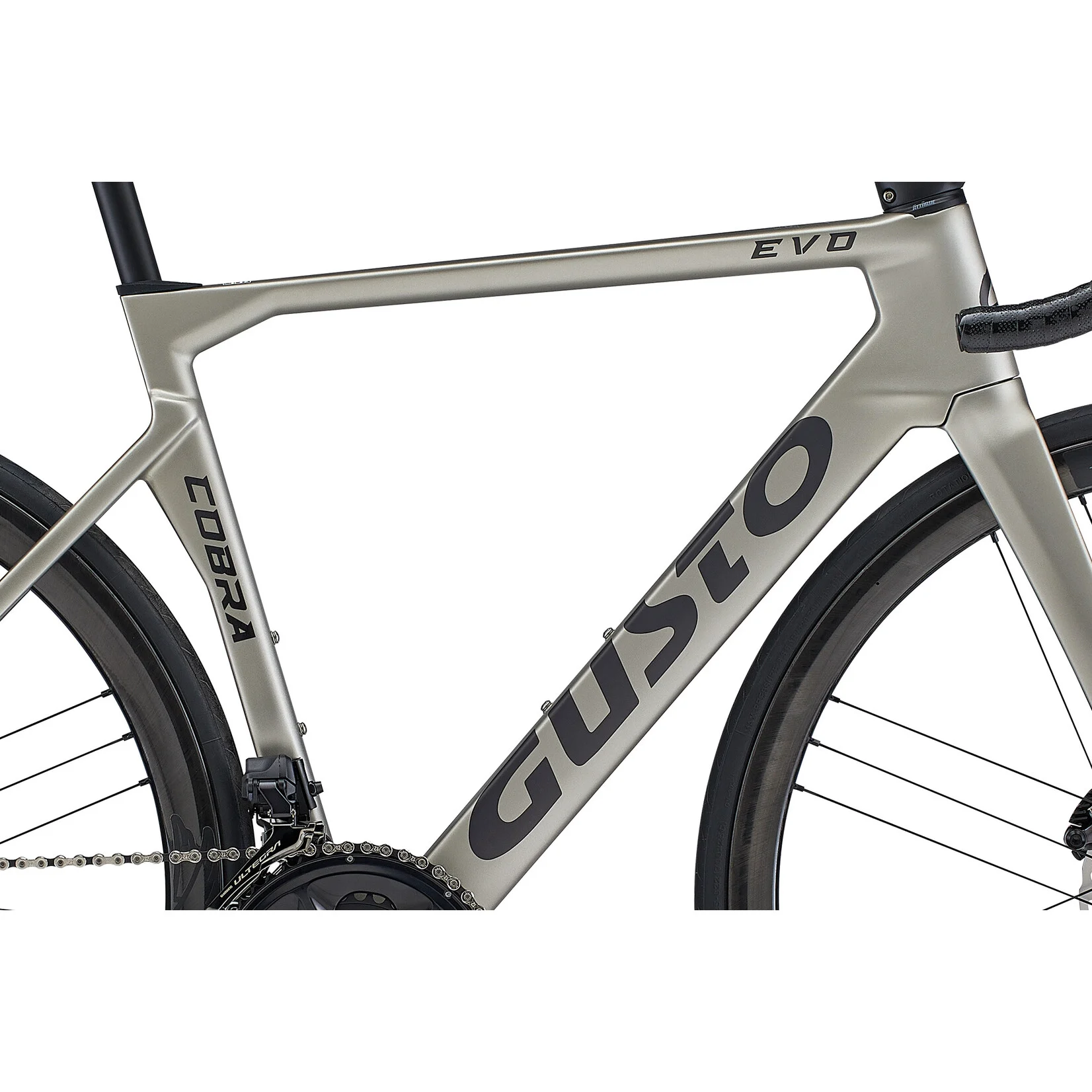 ÚJ Gusto Cobra Evo DB Elite Ultra Titanium Grey - carbon országúti kerékpár - Image 2