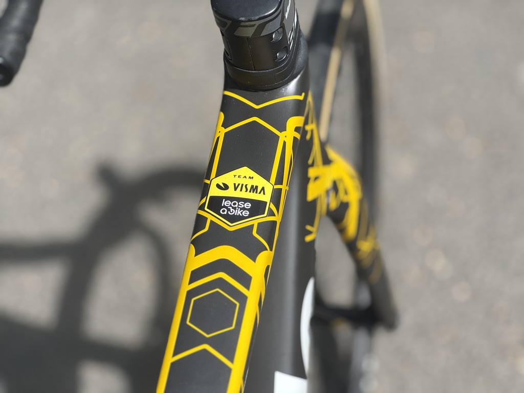 (használt) Cervelo R5 Team Visma Lease a Bike, Sram Red AXS 2x12, Reserve Carbon (54) - Image 4